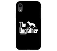The DogFather, Pastor Alemán Dog Dad, Best Dog Daddy Ever Carcasa para iPhone XR