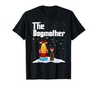 The Dogmother Boxer Dog Mom Christmas Puppy Xmas Camiseta