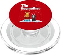 The Dogmother Cavalier Dog Mom Christmas Puppy Xmas PopSockets PopGrip para MagSafe