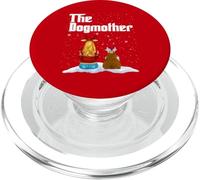 The Dogmother English Bulldog Dog Mom Christmas Puppy Xmas PopSockets PopGrip para MagSafe