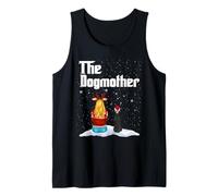 The Dogmother Miniature Pinscher Dog Mom Christmas Xmas Camiseta sin Mangas