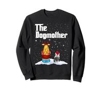 The Dogmother Shih Tzu Dog Mom Christmas Puppy Xmas Sudadera