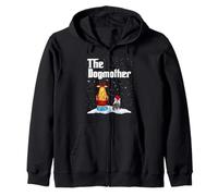 The Dogmother Shih Tzu Dog Mom Christmas Puppy Xmas Sudadera con Capucha