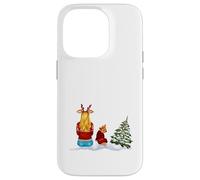The Dogmother Yorkshire Terrier Dog Mom Christmas Xmas Carcasa para iPhone 14 Pro
