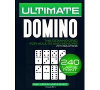The Domino Grid: 240 Large Print Logic Puzzles For Adults And Seniors Extreme Brain Training Memory Screen Free Focus