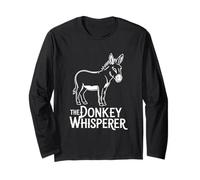 The Donkey Whisperer, Divertido Amante de los Animales de Granja Manga Larga