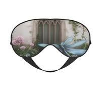 The Door of Dreams - Antifaz suave para dormir, ideal para mujeres y hombres y viajes, cómodo y ajustable, perfecto para uso en interiores y exteriores