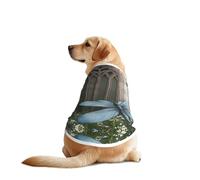 The Door of Dreams - Camiseta para perro, chaleco transpirable y refrescante para perros grandes, protección solar, uso cómodo para Golden Retriever, Husky, Alaska, actividades al aire libre, XL