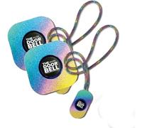 The Doorbell: Control Remoto Brillante con diseño de arcoíris for el Maestro, Timbre for el Aula, Timbre for el Aula con cordón, 38 timbres y 4 Niveles de Volumen for el hogar y la Oficina.(2pc)