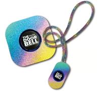 The Doorbell: Control Remoto Brillante con diseño de arcoíris for el Maestro, Timbre for el Aula, Timbre for el Aula con cordón, 38 timbres y 4 Niveles de Volumen for el hogar y la Oficina.(1pc)