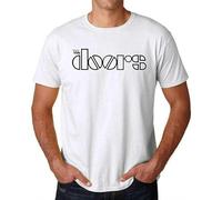 The Doors - Camiseta para hombre, diseño retro vintage, blanco, L