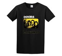 The Doors La Woman - Camiseta unisex para hombre, color negro, Negro , L