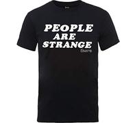 The Doors 'People Are Strange' (Black) T-Shirt (Medium)