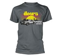The Doors 'Riders On The Storm Car' (Grey) T-Shirt - New & Official!