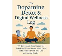 The Dopamine Detox & Digital Wellness Log: 90-Day Screen Time Tracker to Break Bad Phone Habits, Boost Focus, and Reconnect With Real Life and Mental Clarity