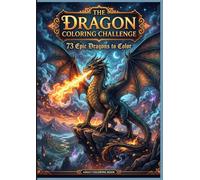 The Dragon Coloring Challenge: 73 Epic Dragons to Color - A Fantasy Coloring Adventure for Dragon Lovers (Fantasy Coloring Challenge Series)