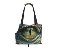 The Dragon Green Eyes Print Puppy Carrier Walking Dog Bags Pets Dogs Carrier Bags for Small Dogs and Cat and Rabbit