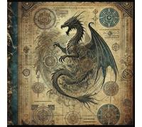 The Dragon’s Grimoire: An Ancient-Inspired Notebook for Writing, Drawing, and Dreaming