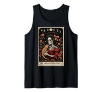 The Dragon Whisperer Barbudo Dragon Lizard Tarot Card Witchy Camiseta sin Mangas