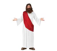 The Dragons Den Disfraz religioso de Jesucristo para adultos, para Navidad, Pascua, Día Mundial del Libro [XXL]
