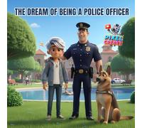 THE DREAM OF BEING A POLICE OFFICER: A Gentle Community Helpers Story for Kids 4-8 with a K-9