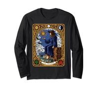 The Dreamer (el Tonto) Mayor Arcana Tarot Card Gothic tee Manga Larga