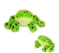 The Dreidel Company Green Tree Frog Plush Mights Mays 3.5 """" Phing Plush relleno sper suave y tierno Toya de animales Decoraciones de aula nios y n