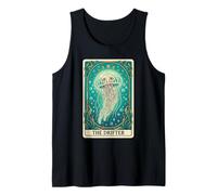 The Drifter Tarot Card Skeleton Medusa Goth Ocult Witchy Camiseta sin Mangas