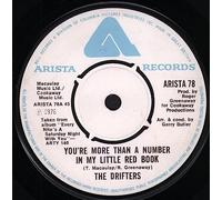 The Drifters - YOU'RE MORE THAN A NUMBER IN MY LITTLE RED BOOK 7" (45) UK ARISTA 1976