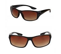 The Driver - 2 pares de gafas de sol bifocales con lentes de conducción de alta definición para hombres y mujeres negro Negro/Negro 2.00