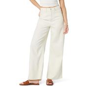 The Drop Alba Wide-Leg Relaxed Denim Pantalones, Crudo, 56