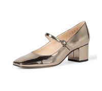 The Drop Aoki Heeled Mary Jane Tacones de Plataforma, Peltre, 39 EU