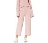 The Drop Bernadette Pantalón Tobillero Holgado de Punto sin Cierre para Mujer, Rosa Zephyr, 3XL Grande