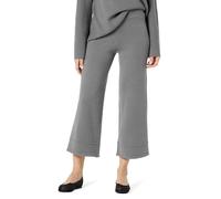 The Drop Bernadette Pull-on Loose-fit Cropped Sweater Pant Pantalones, Color Carbón, L