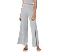The Drop Catalina Pantalón de Deporte Acanalado sin Cierre para Mujer, Heather Sand, 4XL Grande