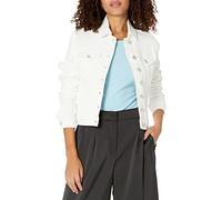 The Drop Chaqueta Vaquera Corta Jai para Mujer, Natural, S