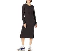 The Drop Claudia Cuddle Hoodie Midi Dress Vestidos, Chocolate, L