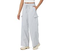 The Drop Esperanza Relaxed Nylon Cargo Pants Pantalones, Micro Chip, M