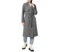 The Drop Gabardina para Mujer, Noa, Gris Tornado, XL