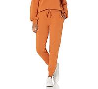 The Drop Grace Pantalón para correr supersuave elástico con bajos acanalados para Mujer, Adobe, S