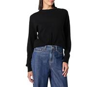 The Drop Lulu Essential Crew Neck Sweater Suéter, Negro, M