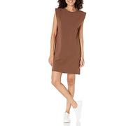 The Drop Mariana - Minivestido con hombros descubiertos para mujer, color grano de café, 5X, talla grande