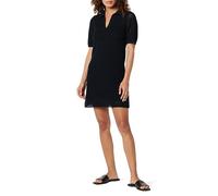 The Drop Melia Collared Crochet Micro Mini Dress Vestidos, Negro, S