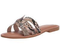 The Drop Monika Sandalias planas con banda H para Mujer, Arena, 38 EU