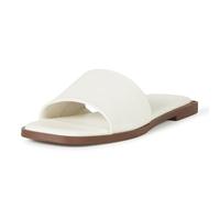 The Drop Mujer Oslo Sandalia con Una Banda, Marfil, 37.5 EU