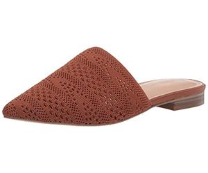 The Drop Mule para Mujer, Troy con Punta en Pico, Moca, 38.5 EU