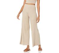The Drop Pantalón de Deporte para Mujer, Catalina Acanalado sin Cierre, Marrón Jaspeado, XL