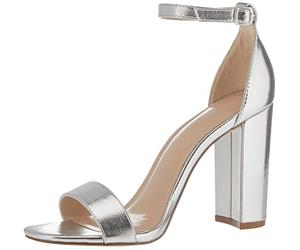 The Drop Rebecca Sandalia de Tiras de Tacón Alto de Bloque - Heeled Sandal Mujer