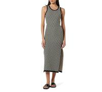 The Drop Ritu Crochet Maxi Dress para Mujer, Chevron Blanco Y Negro, L