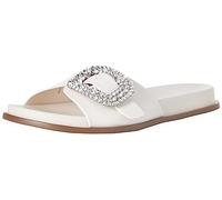 The Drop Sandalia Agnes con Adorno para Mujer, Marfil, 38,5 EU